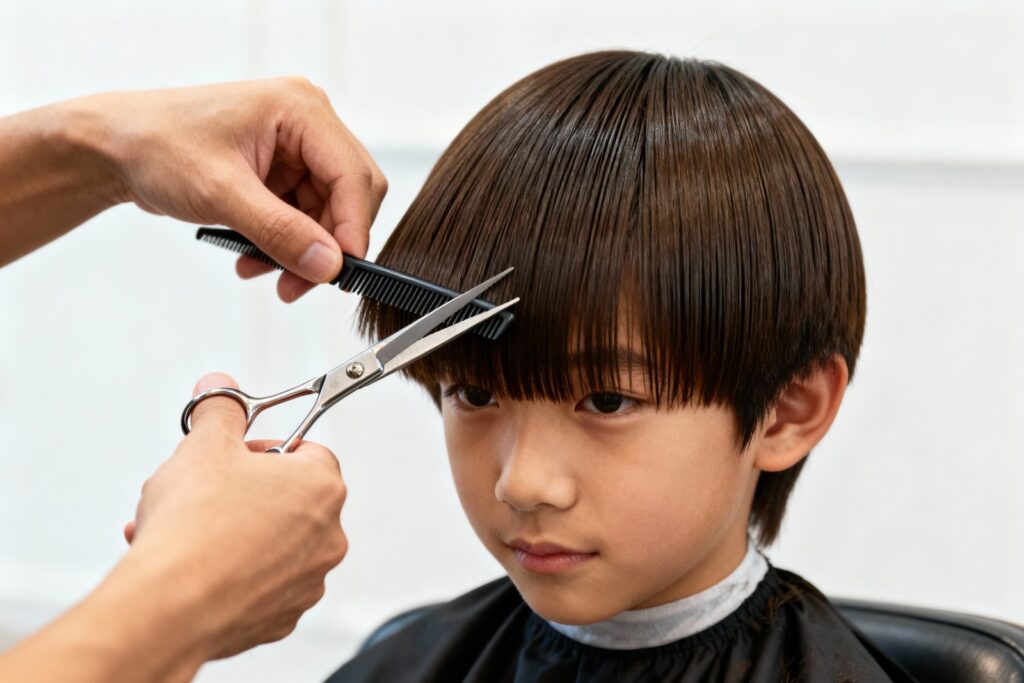 Haircut for Boys With Straight Hair