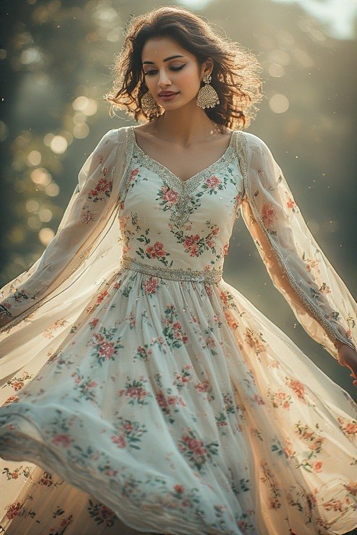 Floral_Anarkali_dress_outfit_