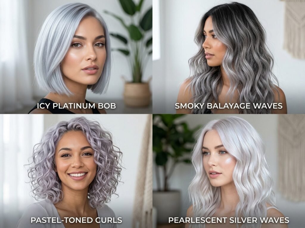 100+ Silver Hair Color Ideas