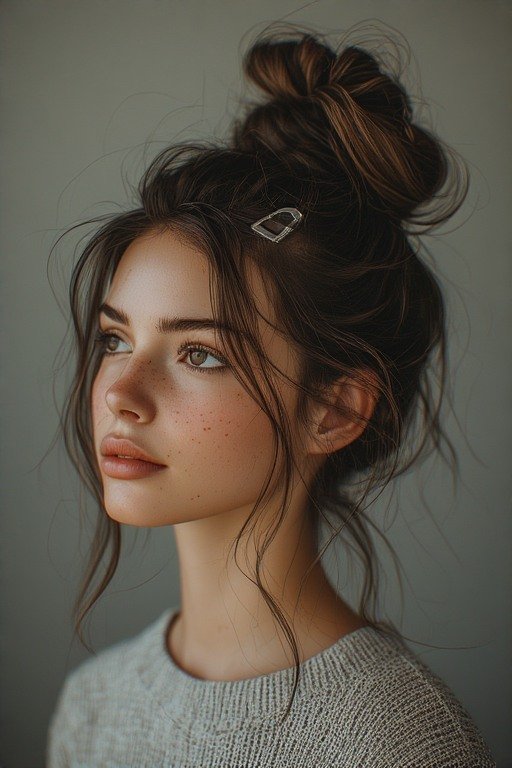 Classic_Messy_Claw_Clip_Bun_.
