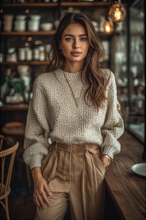 -Knit-Top-and-Wide-Leg-Pant