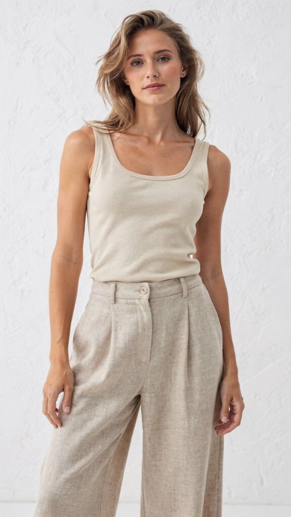 .-Tank-Top-Linen-Pants.