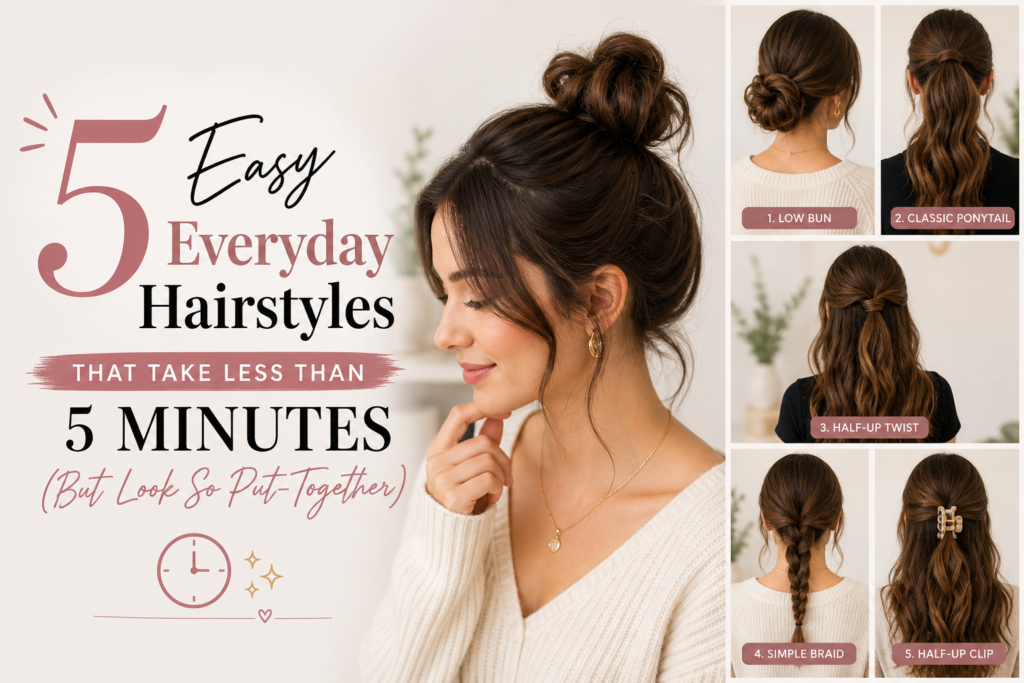 5-Easy-Everyday-Hairstyles-That-Take-Less-Than-5-Minutes