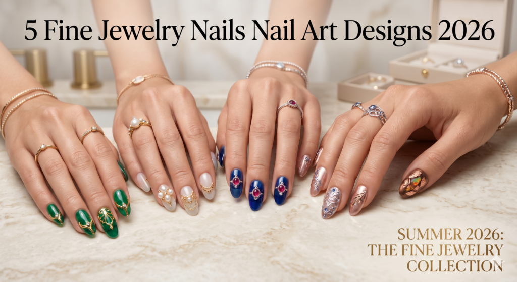 5 Fine Jewelry Nails Nail Art Designs 2026