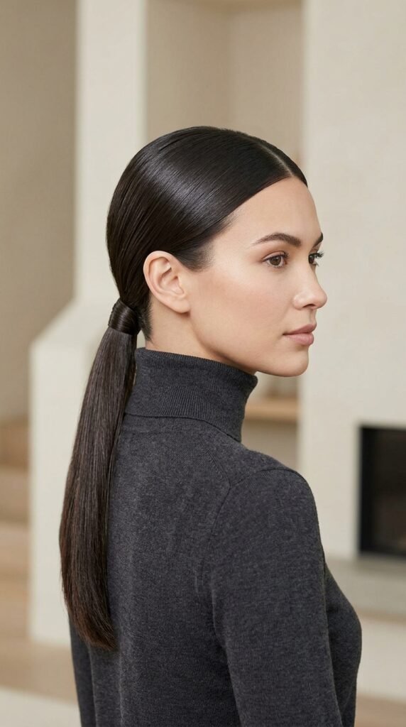 8 Sleek Low Ponytail Hairstyles