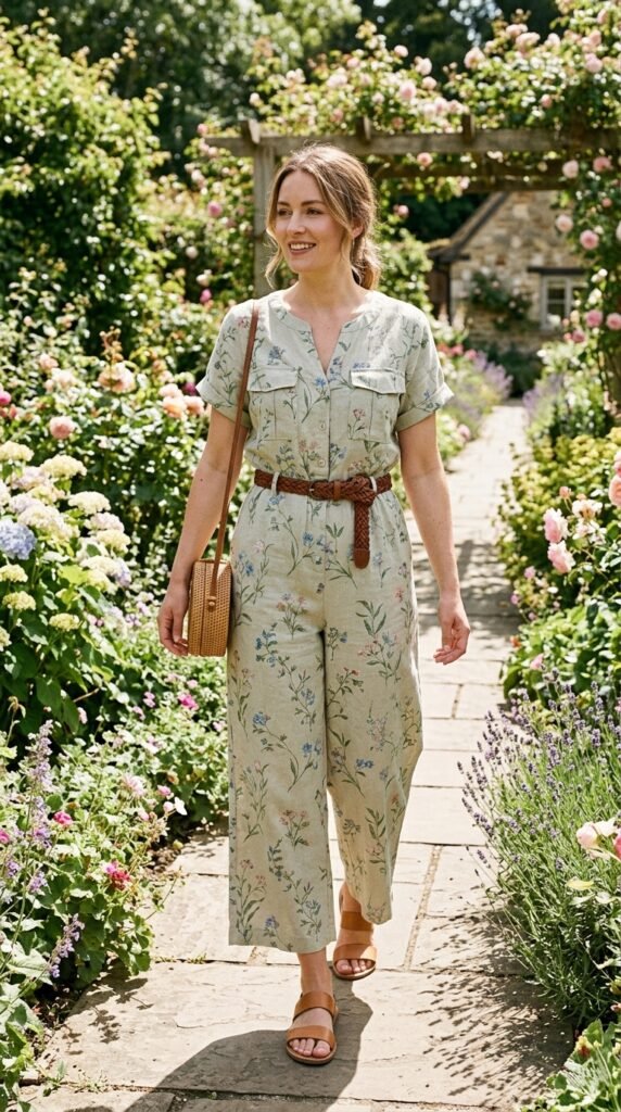 Belted-Summer-Garden-Jumpsuit.
