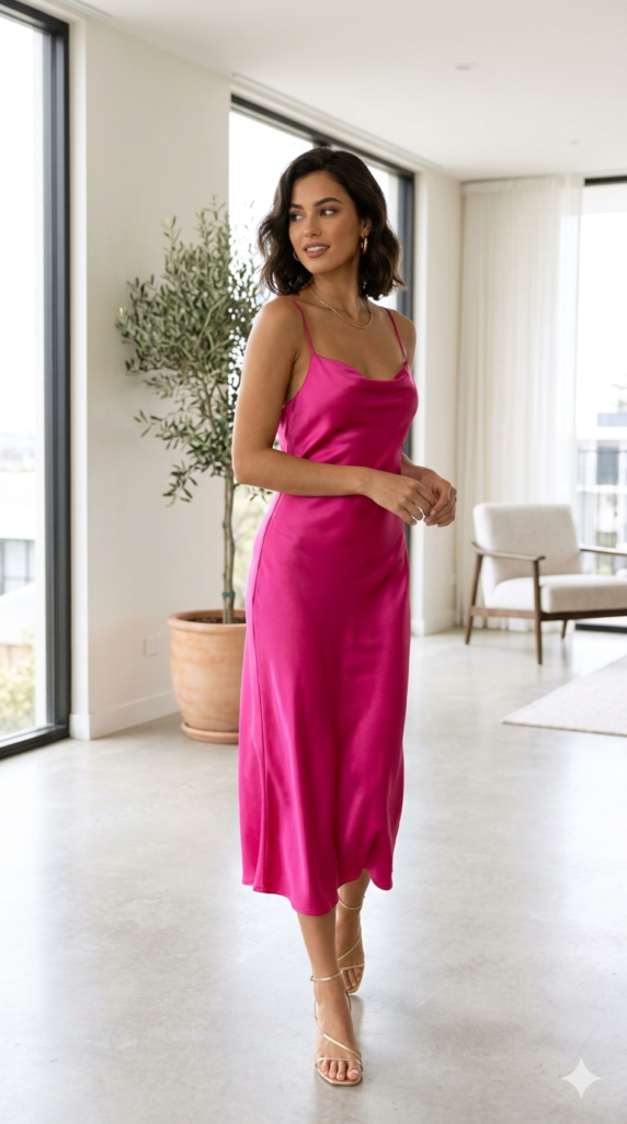 Bright-Satin-Slip-Dresses.