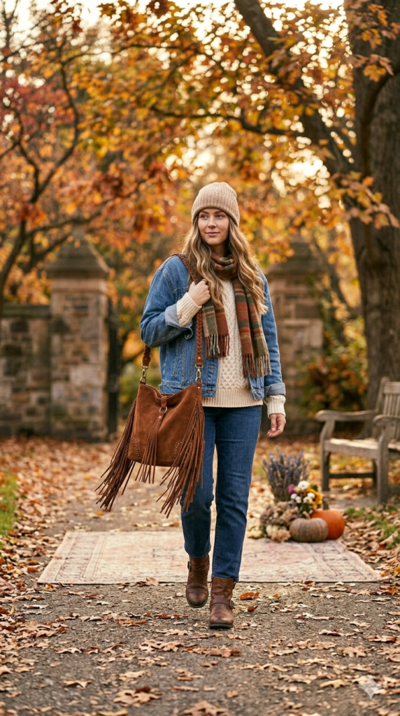 Classic-Brown-Suede-Fringe-Handbag.