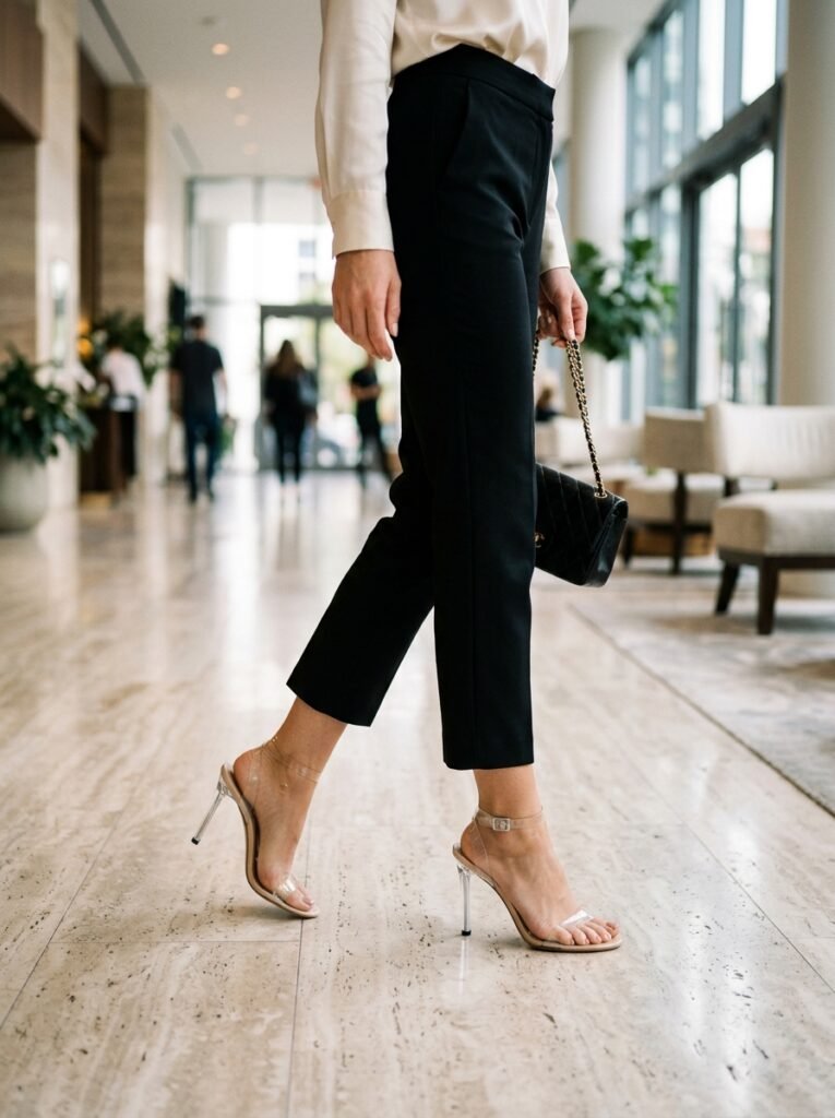 Clear-Strap-Heels. 