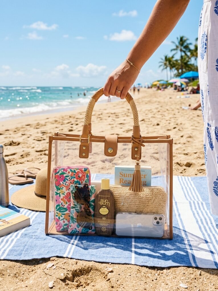 Clear-Summer-Handbag.
