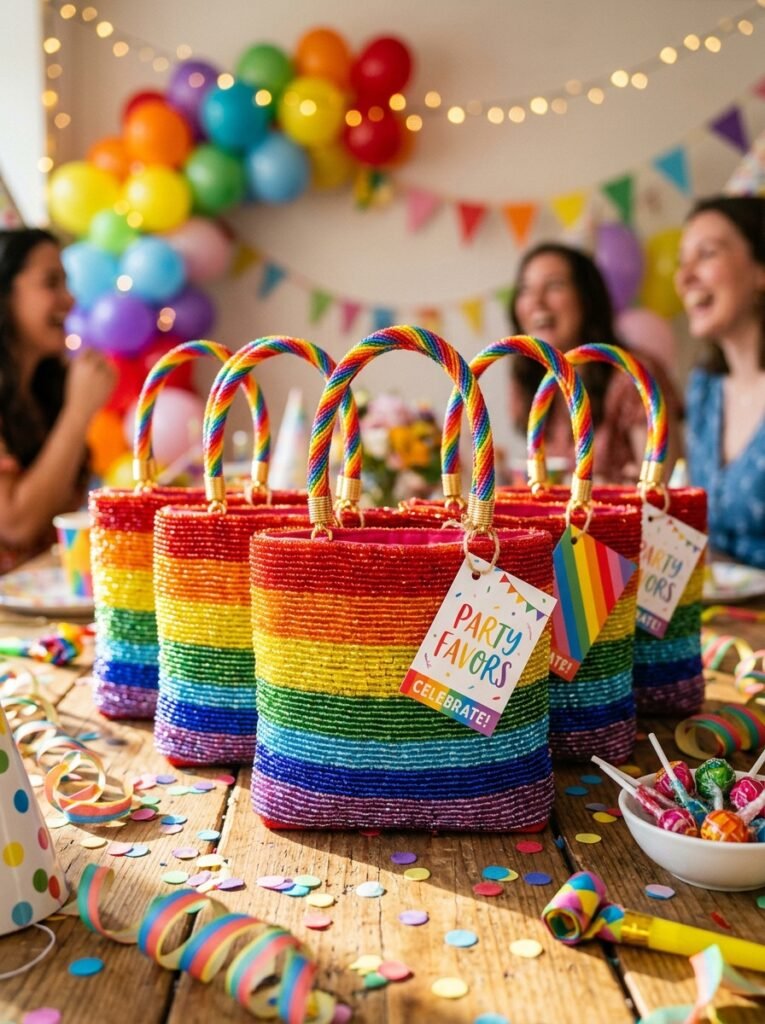 Colorful-Rainbow-Beaded-Party-Bags