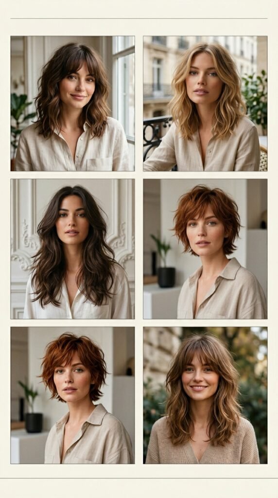 French-Girl Layers Hairstyles fe…