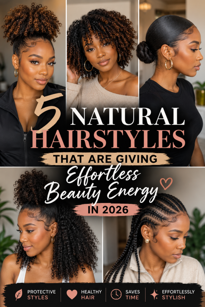 Natural hairstyles for effortless beauty