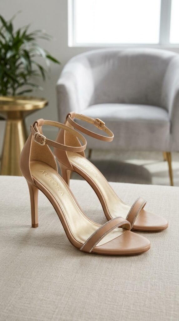 Nude-Minimal-Glam-Heels. 