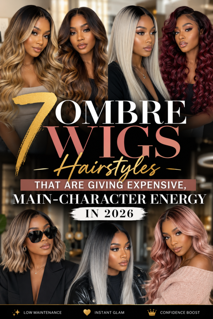 Ombre wigs bringing luxury vibes Hairstyle