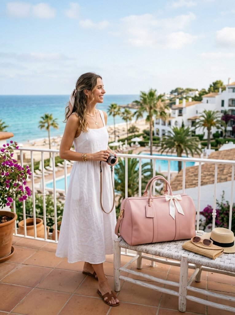 Pastel-Pink-Travel-Duffel 