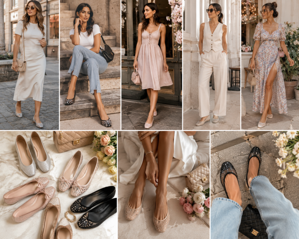 Rhinestone-Ballets-Footwear-Trending-Summer-