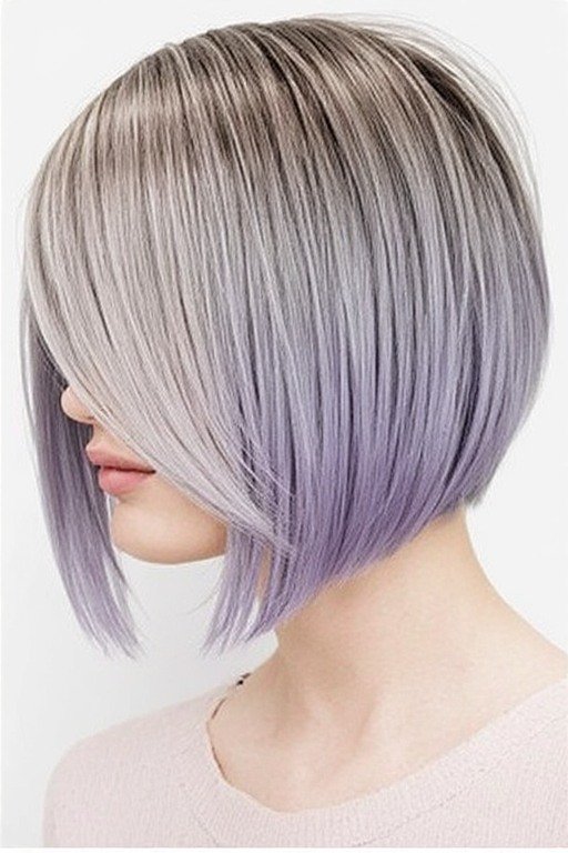 Sharp Ends with Soft Volume Layer hairstyle
