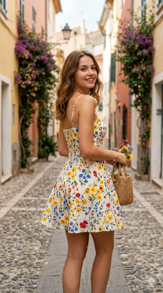 Short-Floral-A-Line-Dresses.
