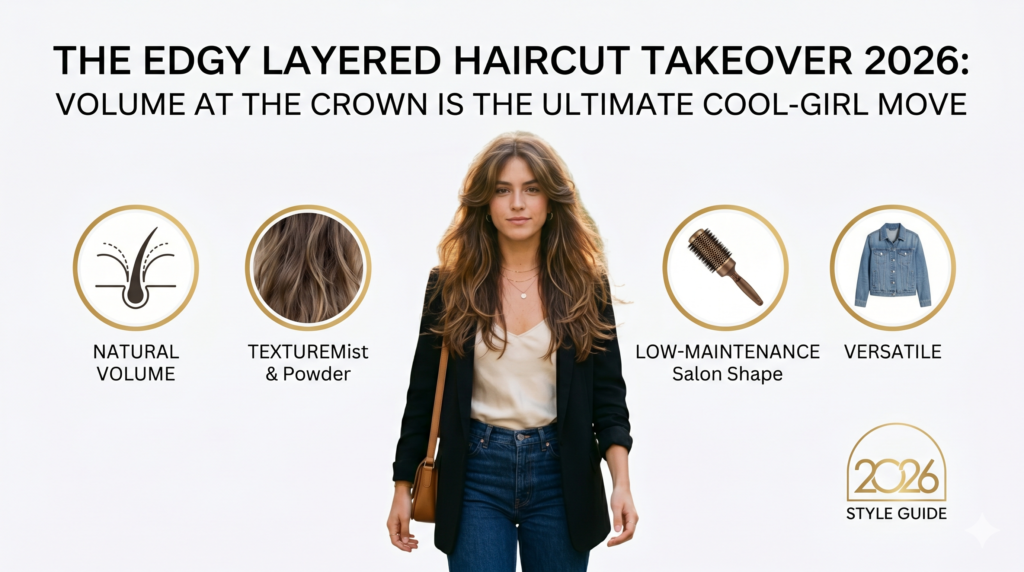 The Edgy Layered Haircut Hairstyle