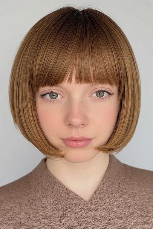 The Face Framing Faux Bob Layer Hairstyle