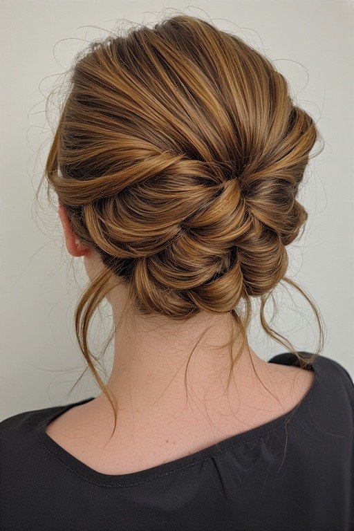 The Mid Length Butterfly Wing Tiers Hairstyle