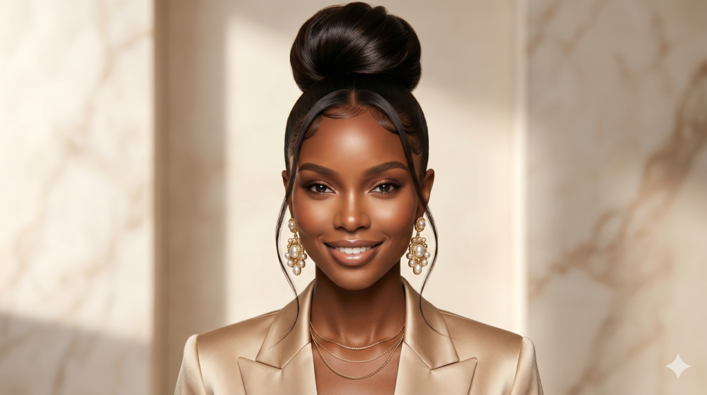 The Regal High Bun