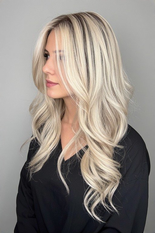 The Soft Messy Layers Curtain hairstyle