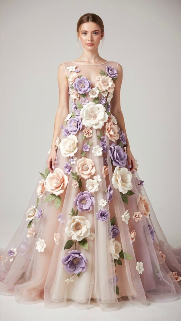 The-Whimsicalal 3D Floral