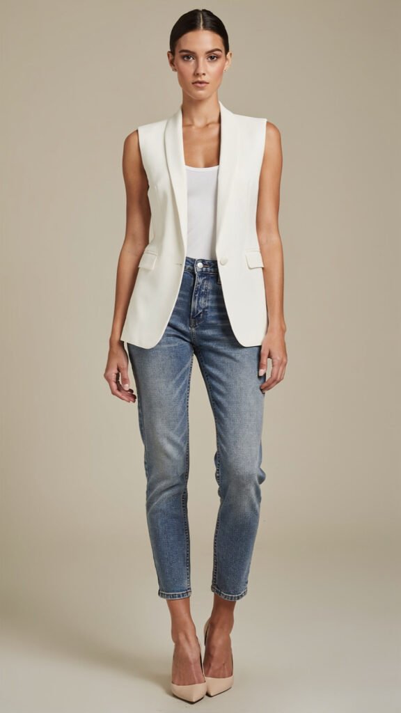 The-White-Waistcoat-Denim-Jeans.
