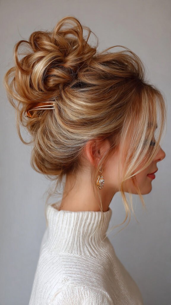 messy-claw-clip-bun-hairstyli.
