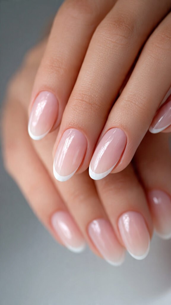 milky-white-french-tip-nails-