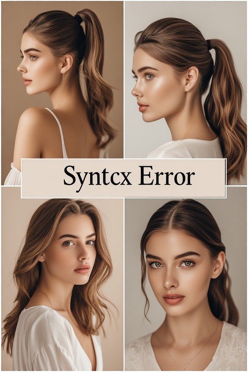 syntax error Sleek High Ponytail hairstyle