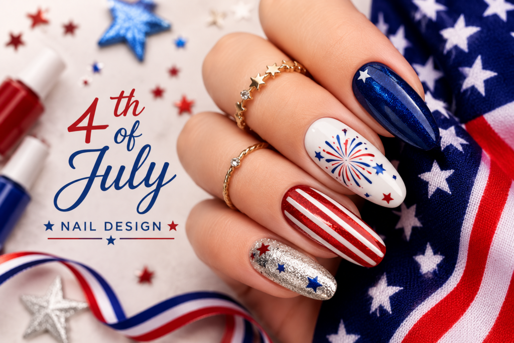 4th of July Nails Patriotic Designs to Celebrate in Style 🇺🇸