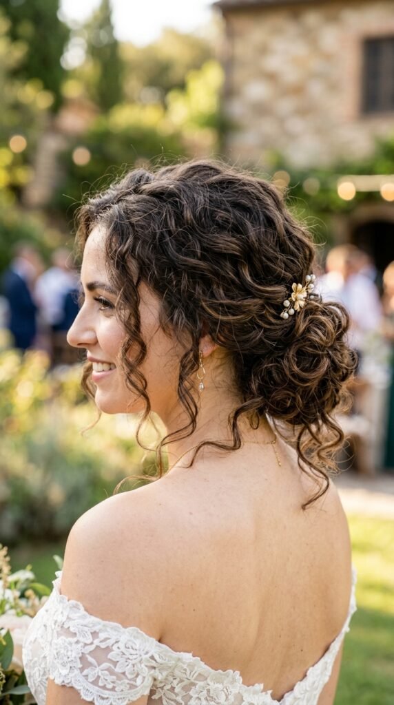 5 Messy Curly Bun Vibes That Look Cute and Effortless