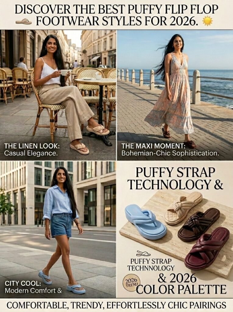 5 Puffy Flip Flops Footwear Styles 2026