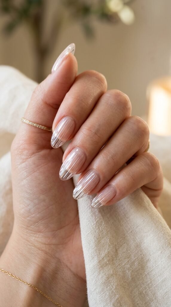 5 Ribbed Glass Nails Ideas That Look Chic and Luxurious