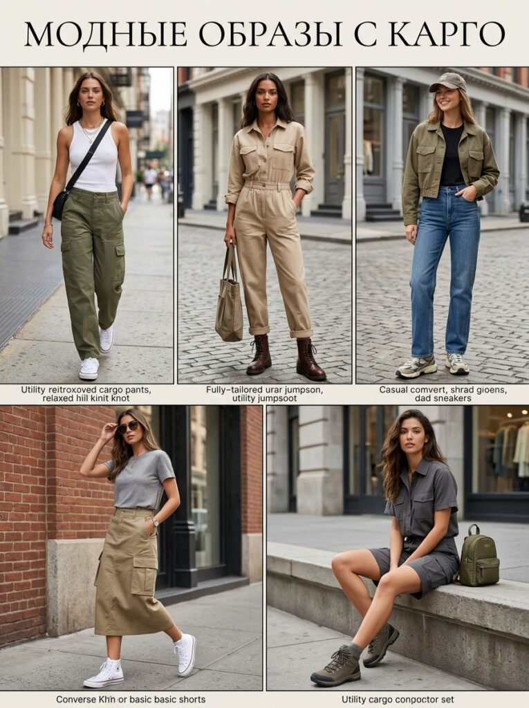 5 Utility Cargo Outfit Ideas 2026