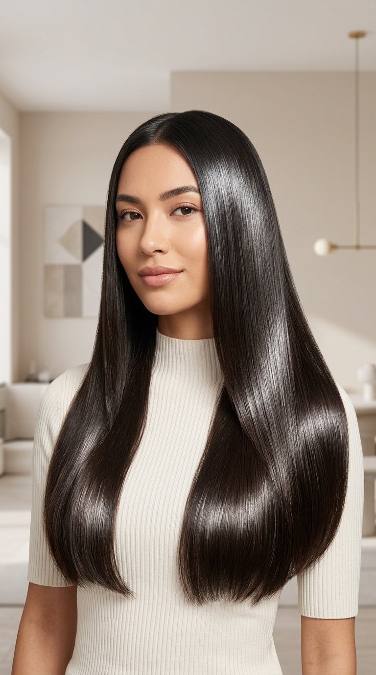 5 Ways to Get Ultra Shiny Sleek Glass Hair