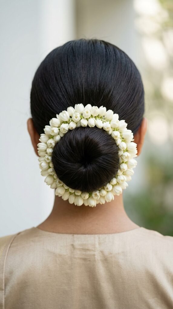 5 Ways to Style an Elegant Low Bun with Gajra for a Viral Look