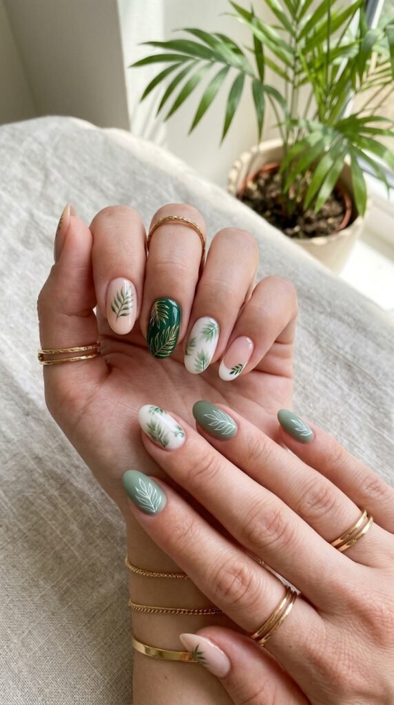 5 Ways to Wear Holy Palm Leaf Elegance Nails for a Viral Look