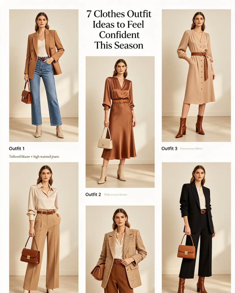7 Clothes Outfit Ideas to Feel Confident This Season 