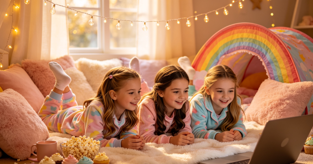 A-Cozy-and-Colorful-Sleepover
