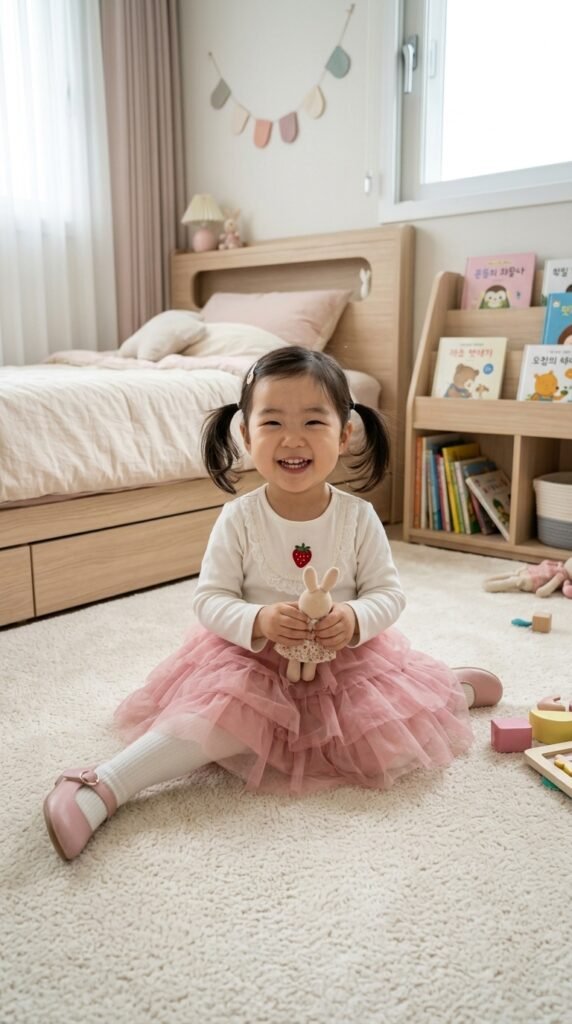 Baby Girl Outfit: Tulle Skirt and Cute Top