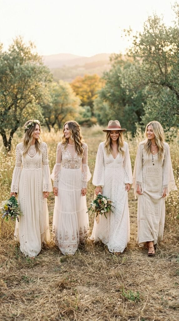 Boho-Long-Sleeve-Bridal-Dresses-for-Outdoor-Ceremonies