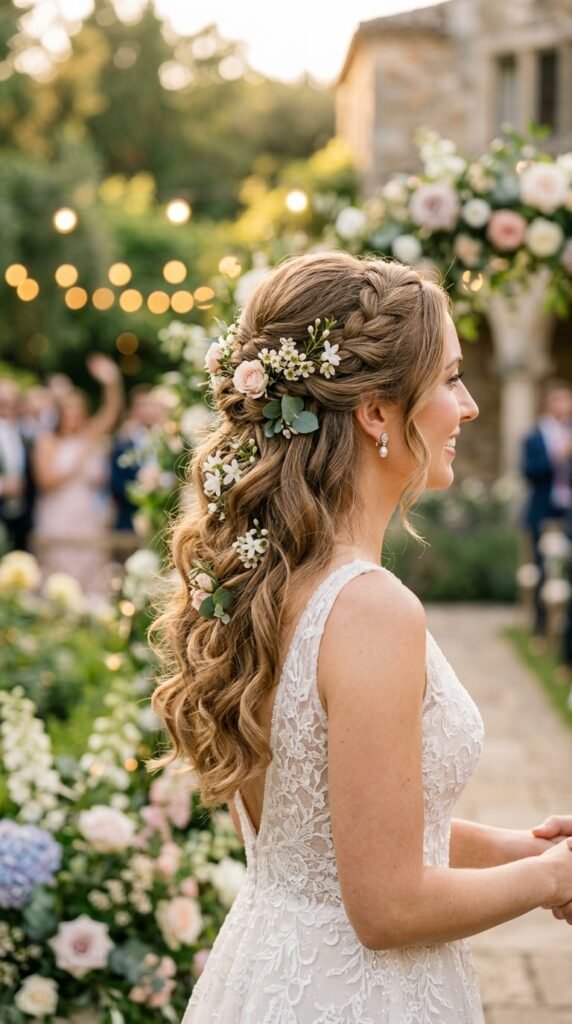 Braided Bridal Glow Hairstyle