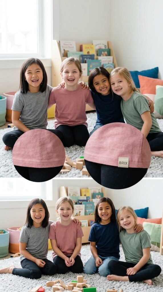 Brix_Girls_Crewneck_Cotton_T-Shirts