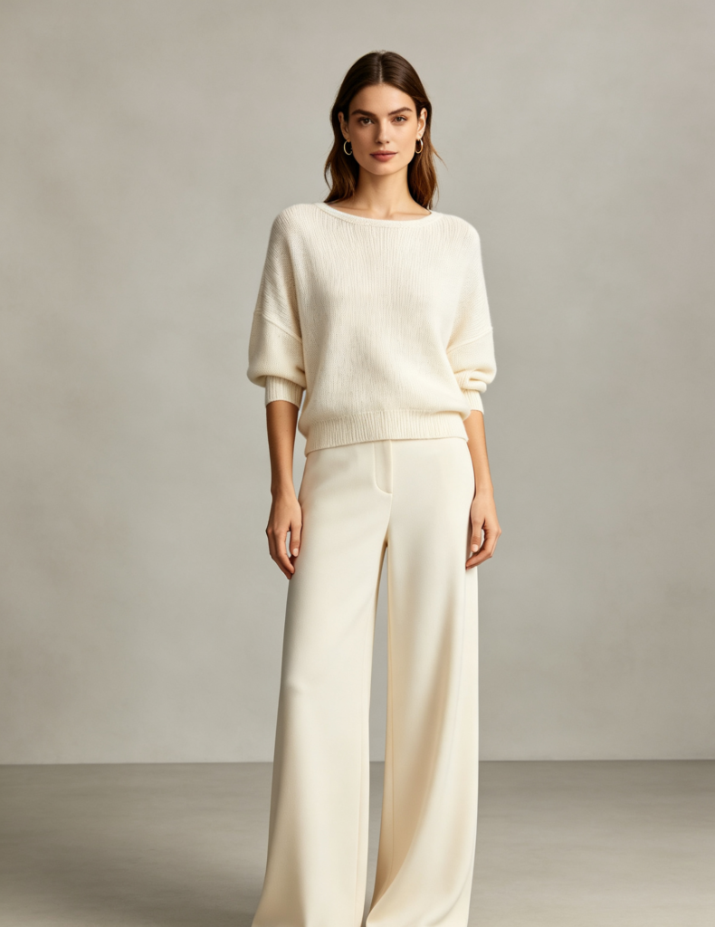 Capsule Combo Knit and Wide-Legs 