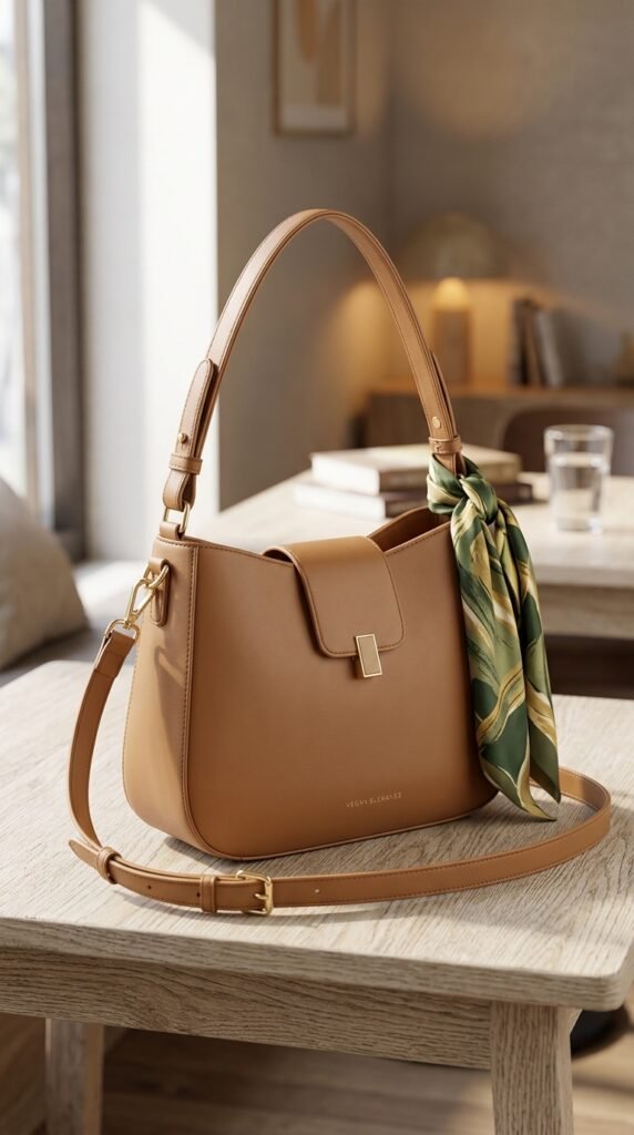 Chic_vegan_leather_shoulder_bag