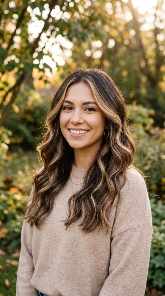 Chocolate Brown Balayage on Short Hair colour